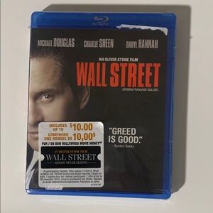 🍿2 for $20🍿 Wall Street Blu-ray Disc